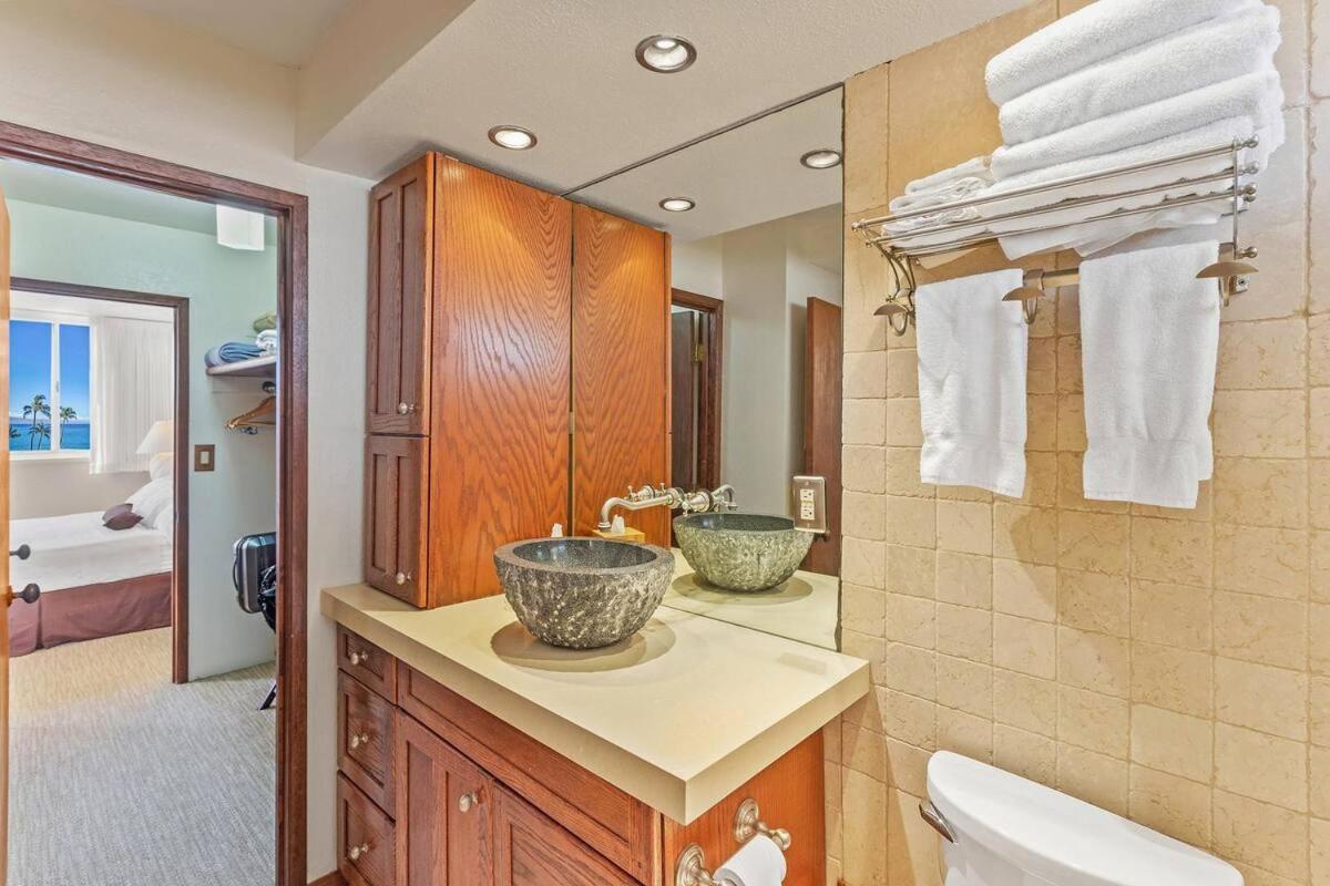 Stunning 1 Bedroom With Ocean And Island Views ~ Sleeps 4 ~ Royal Kahana 514 エクステリア 写真