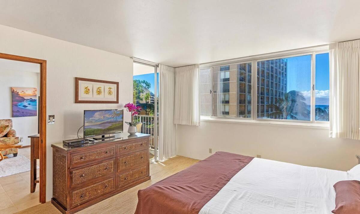 Stunning 1 Bedroom With Ocean And Island Views ~ Sleeps 4 ~ Royal Kahana 514 エクステリア 写真
