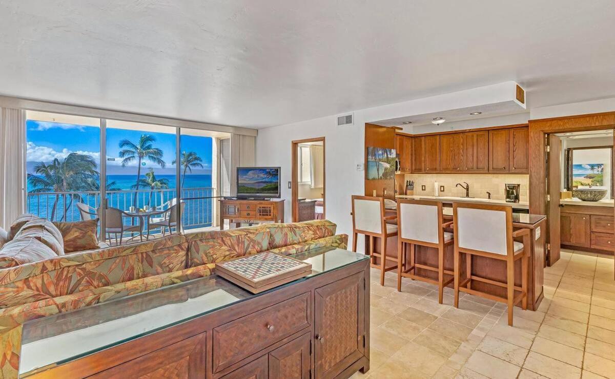 Stunning 1 Bedroom With Ocean And Island Views ~ Sleeps 4 ~ Royal Kahana 514 エクステリア 写真